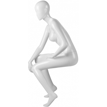 Runway MA-47 Sitting Female Abstract Mannequin