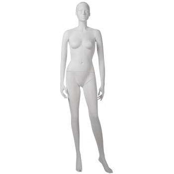 Stylized female mannequin Runway MA-30 white customizable paint