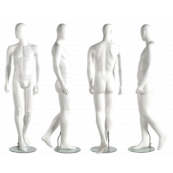 Runway MA-54 Male Abstract Walking Mannequin