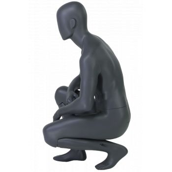 Male mannequin SPORT M7-01ABM crouching