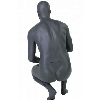 Male mannequin SPORT M7-01ABM crouching