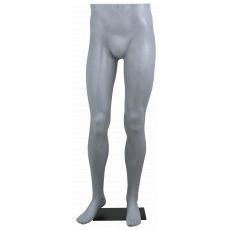 Homme mannequin jambe couleur gris