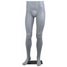 Piernas de maniquí masculino gris