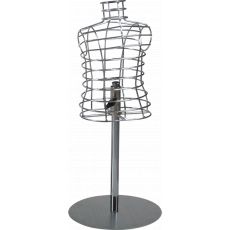 Mannequin child bust cage 6 month old
