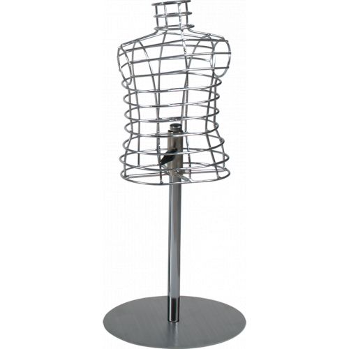 Mannequin child bust cage 6 month old