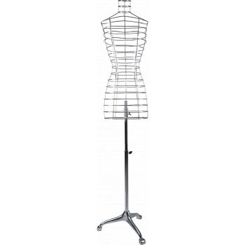 Mannequin woman bust bust cage f