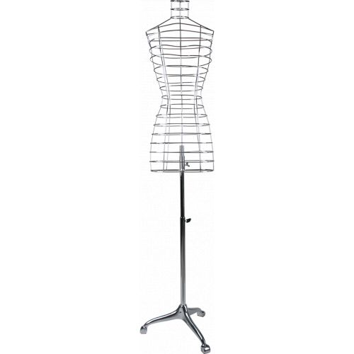 Mannequin buste femme bust cage sur base tripode