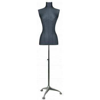 Busto costuro señora maniqui jersey gris oscuro small