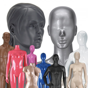 Prestation peinture demi-mannequin avec bras