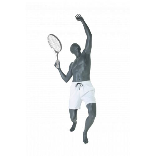 Sports male mannequin SPM-14 tennis service