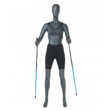 Female sport mannequin ADF-ASK ski or hiking stick