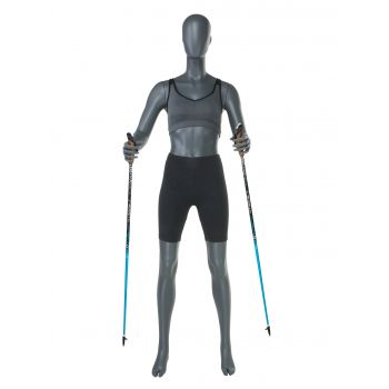 Mannequin femme sport ADF-ASK bâton ski randonnée