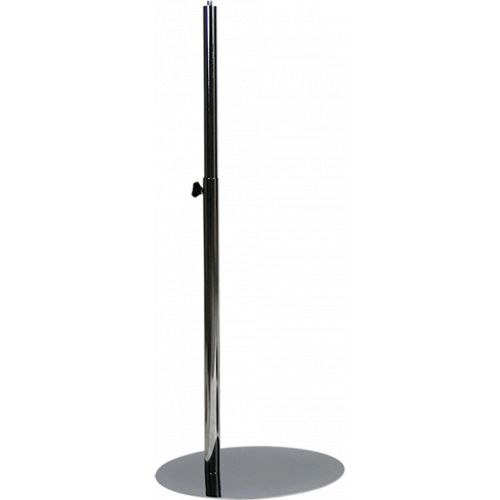 CLP Base quadrata nera I Base girevole in metallo I Base per sedie da ufficio, Colore:nero, Dimensione:65 cm