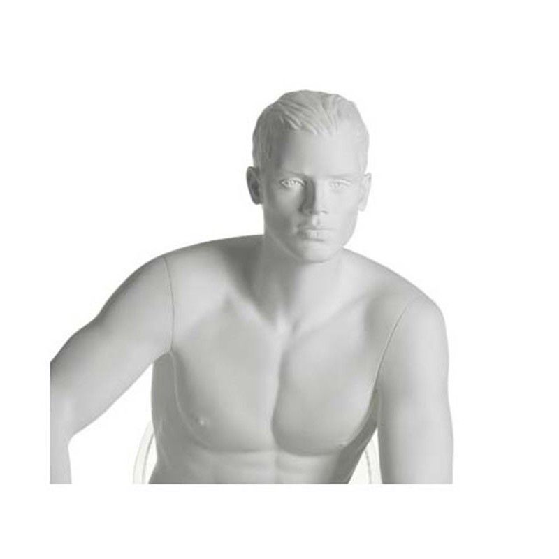 Seated male mannequin run ma-9