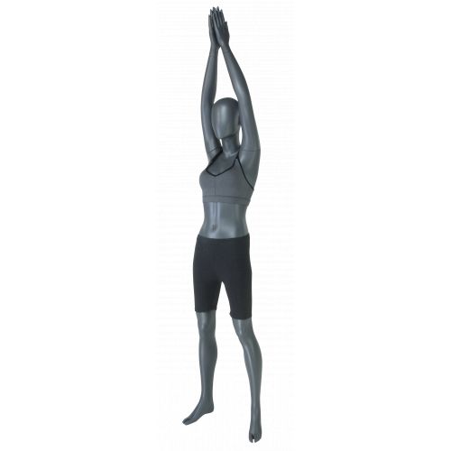 Mannequin Femme SPORT gris SPL-4 yoga étirements