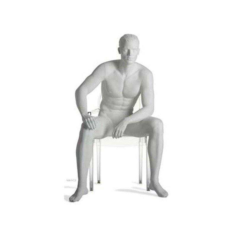 Seated male mannequin run ma-9