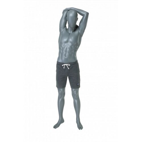 Mannequin homme sport étirement triceps SPM-11