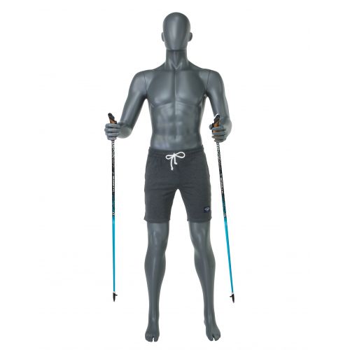 Mannequin homme sport SPM-13SK bâton ski randonnée