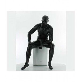 Seated male window mannequin ma-9-03