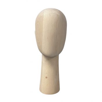 Testa in legno chiaro