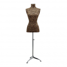 Busto Le Couturier donna tessuti fantasia leopardo