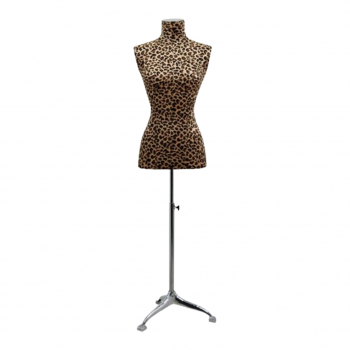 Bust Le Couturier woman fancy fabrics leopard