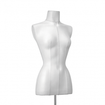 Medium-sized women’s ‘Le Couturier’ dress form in genuine white leather