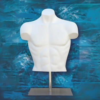 Homme mannequin buste court