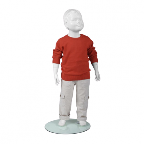 Euroton NEU sitzende Kinderpuppe Schaufensterpuppe Mannequin Junge BB-12