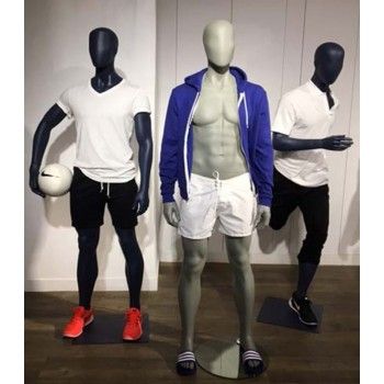 Mannequin vitrine football homme ftb1d