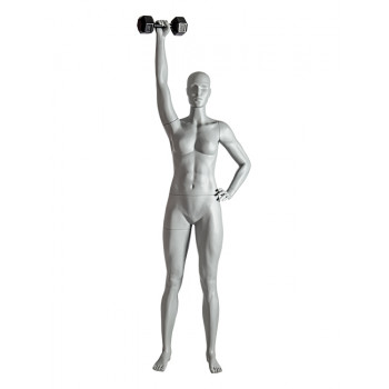 Female Dumbbell Sport Mannequin