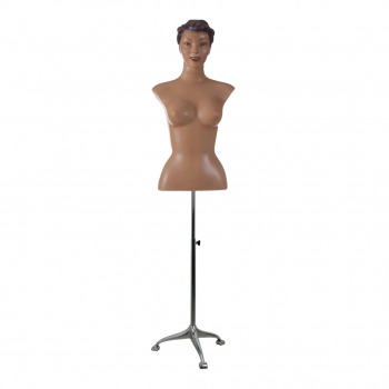 Retro female mannequin: Vintage female bust Agnes