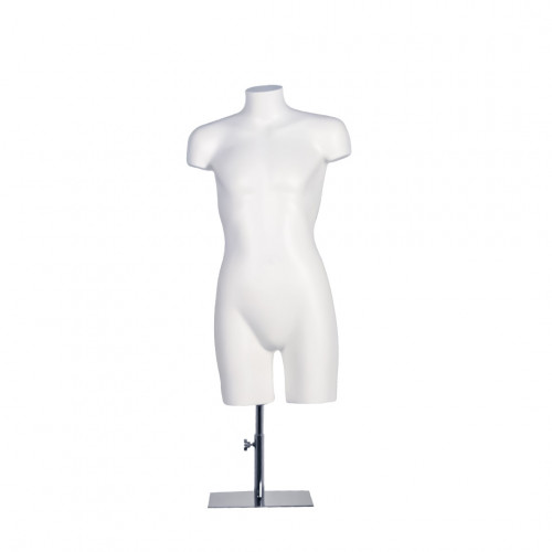 Torso para niños de 12 años con base