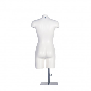 Torso para niños de 12 años con base