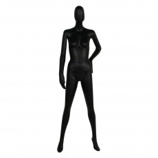 Mannequin Woman abstract stylized black