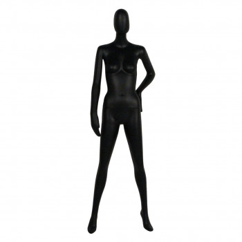 Mannequin Woman abstract stylized black