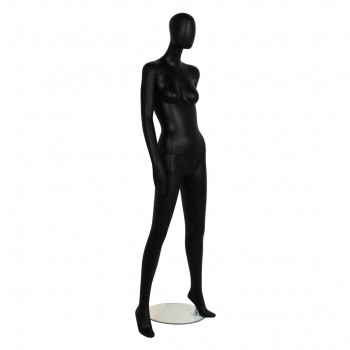 Manichino Donna astratto stilizzato nero