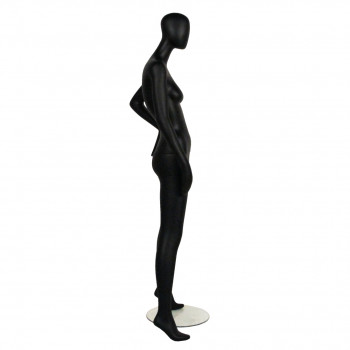 Mannequin Femme abstrait stylisé noir
