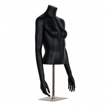 Busto de señora ELLE negro sin cabeza