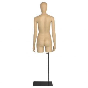 Torso mujer papel maché efecto ELLE