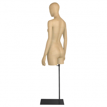 Torso femminile effetto cartapesta ELLE