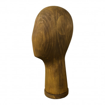 Dark oak wooden head male frmt-01