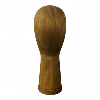 Tete en bois sombre homme frmt-01