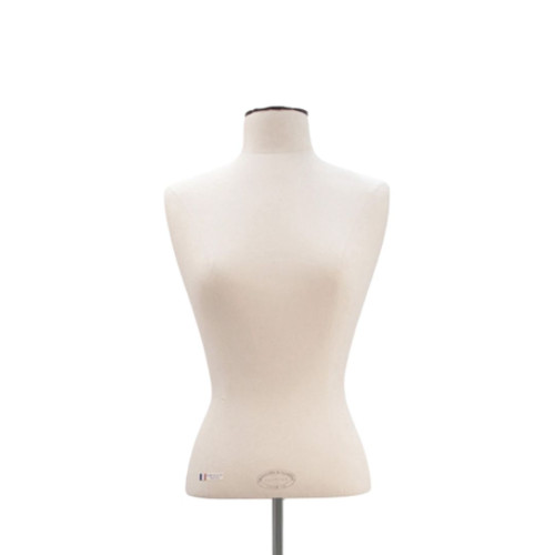 Short bust for women, small, beige, and flat sleeve