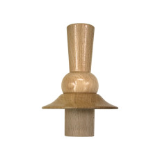 Manchon "Champagne" en bois vernis