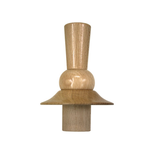 Manguito «Champagne» de madera barnizada