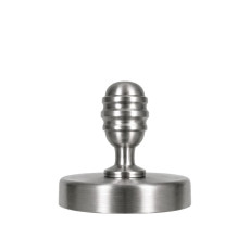 Brushed Steel Tassel Cap