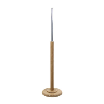 Base rotonda “Sirocco” in legno verniciato