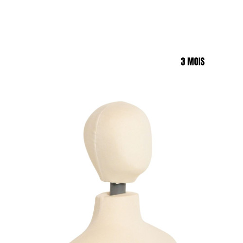 Testa per busto da bambino