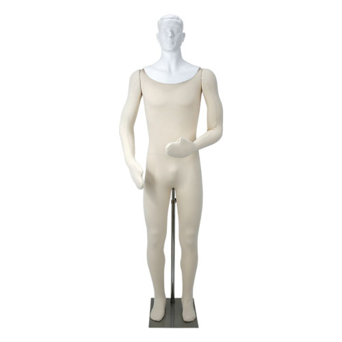 Maniquí masculino Flexible con cabeza TY302